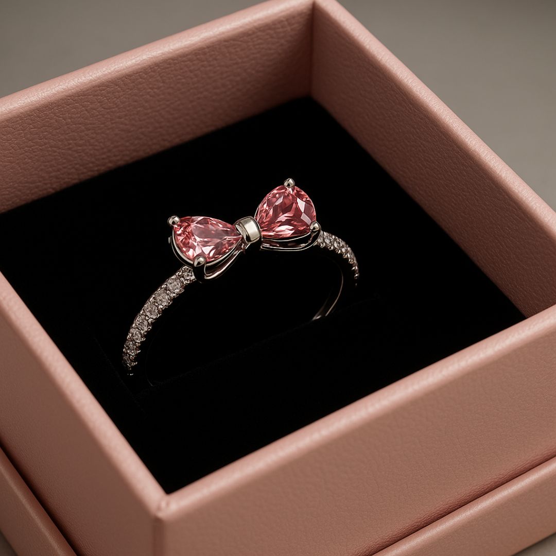 Anillo lazo moñito de amor